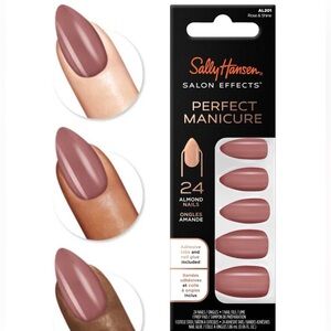 Salon Effects Perfect Manicure Press On Nails Sally Hansen Rose & Shine